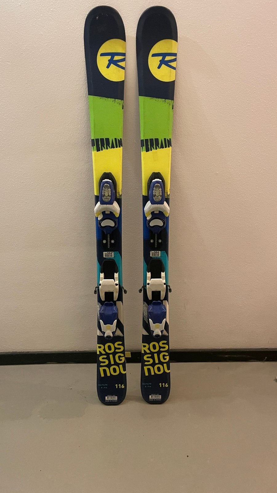 Kinder ski, Ophalen, Gebruikt, 100 tot 140 cm, Rossignol
