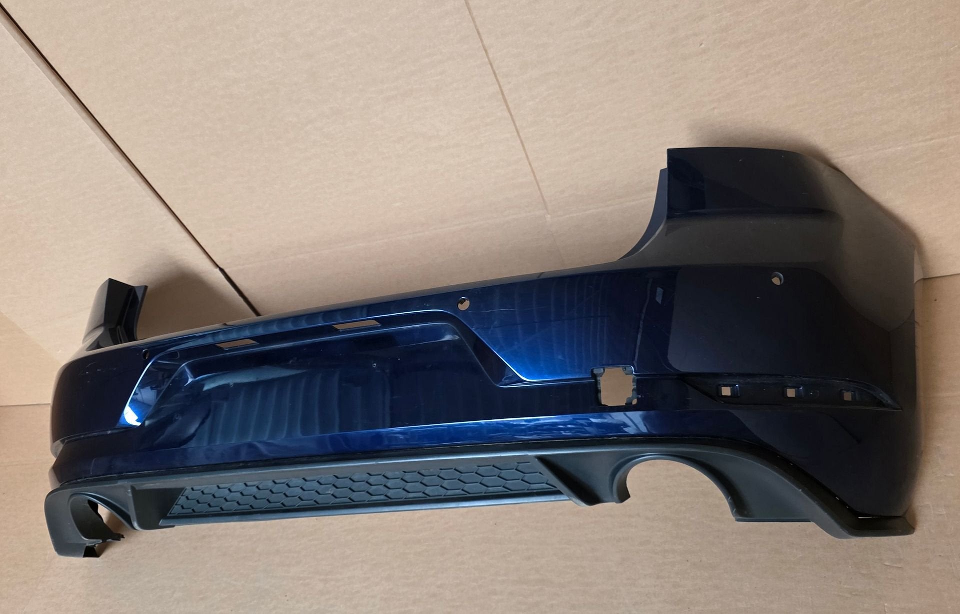 Achterbumper VW Golf 7 VII 7.5 GTI Facelift 5G6807421BK PDC, Gebruikt, -, Volkswagen, Ophalen of Verzenden