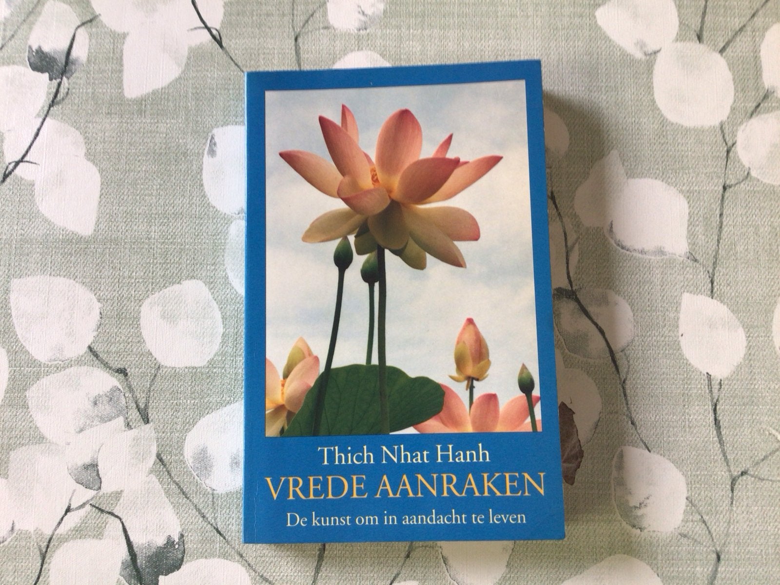Vrede Aanraken - Thich Nhat Hanh (Boek), Ophalen of Verzenden, Zo goed als nieuw, Meditatie of Yoga, Achtergrond en Informatie