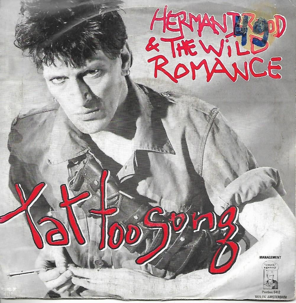 Herman Brood & The Wild Romance - Tattoo song, Gebruikt, 7 inch, Single, Ophalen of Verzenden