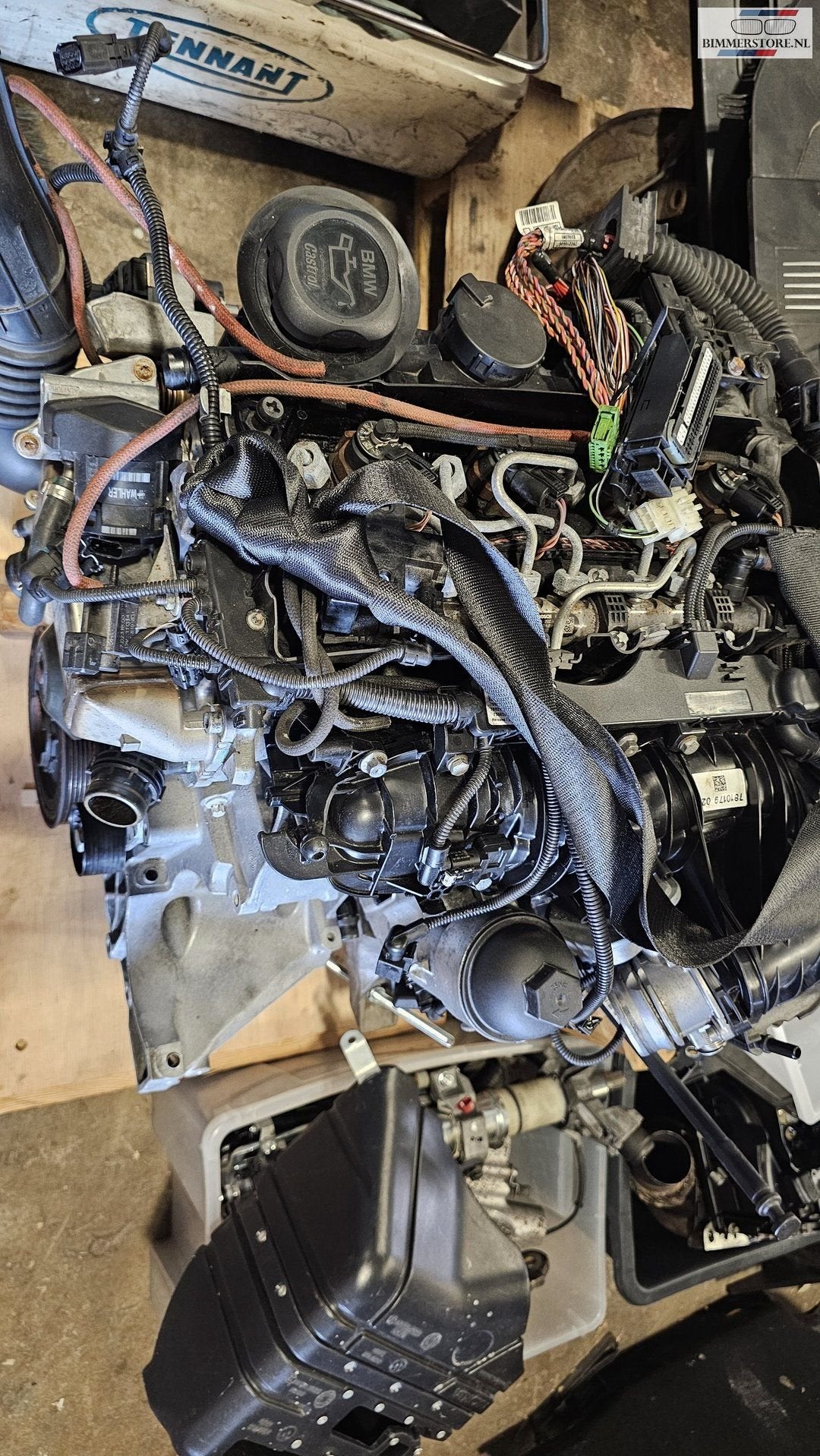 Compleet motorblok BMW N47D20A N47  11002146551, Gebruikt, -, Ophalen of Verzenden, -