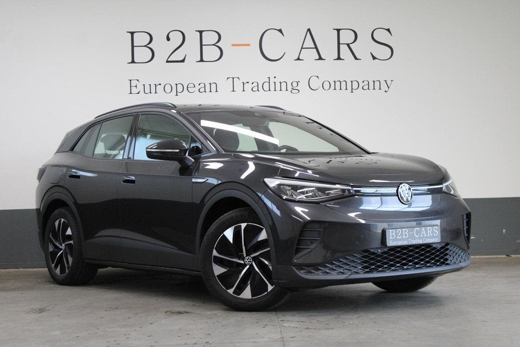 Volkswagen ID.4 Life 77 kWh SOH 89,8% | Trekhaak | LED, Auto's, Volkswagen, Automaat, Origineel Nederlands, Grijs, 204 pk