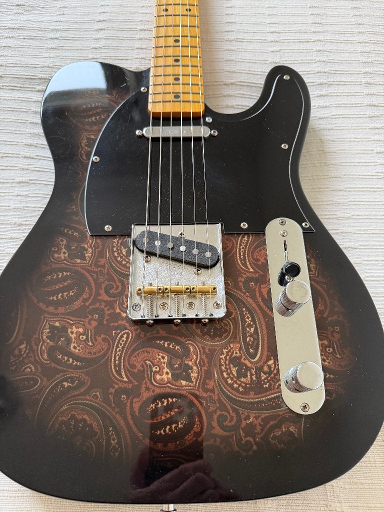 Paisley Telecaster, Ophalen, Zo goed als nieuw, Solid body, Overige merken