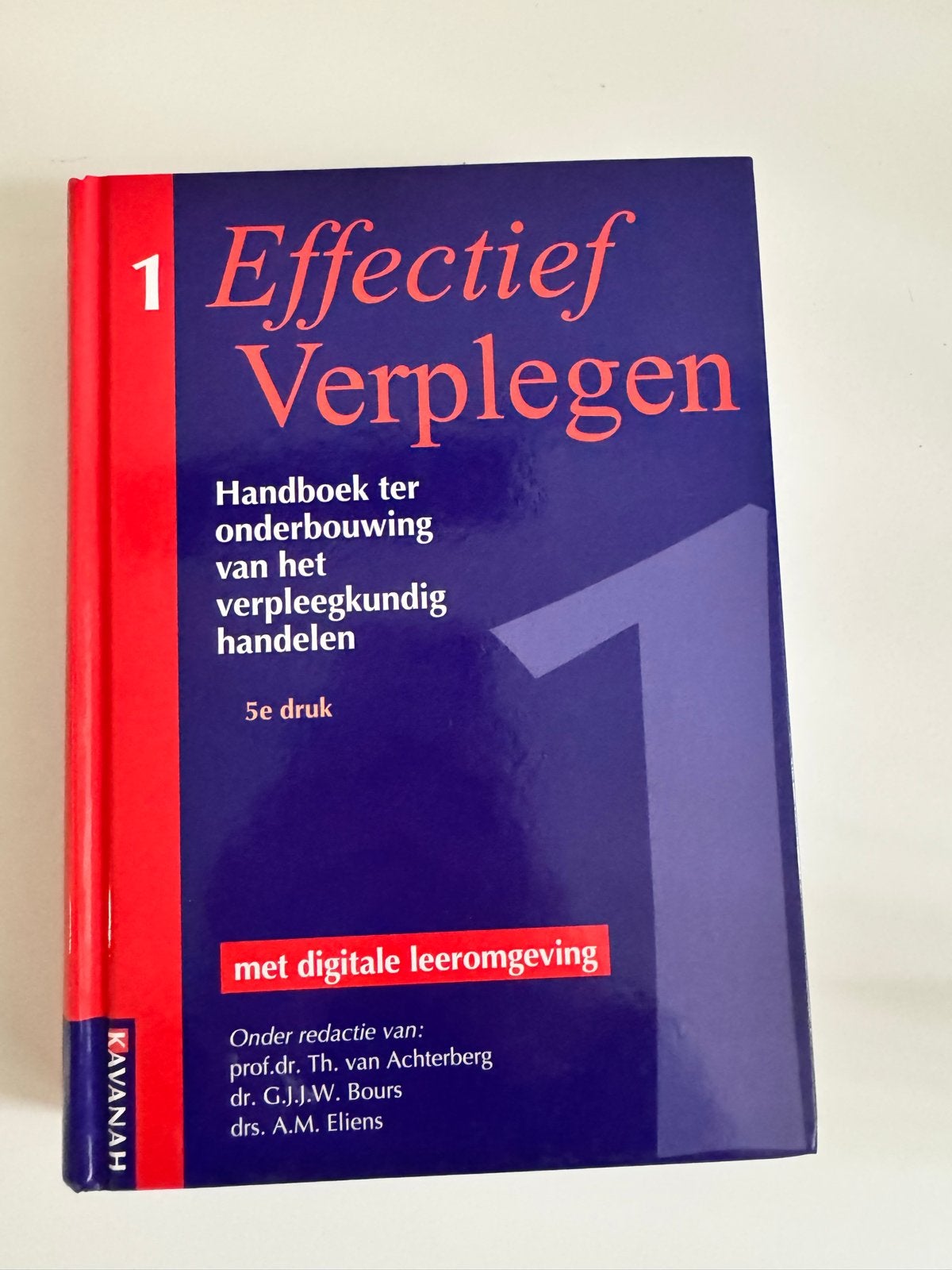 Effectief Verplegen 1 - Handboek Verpleegkundig Handelen, Ophalen of Verzenden, Gamma, Zo goed als nieuw, HBO