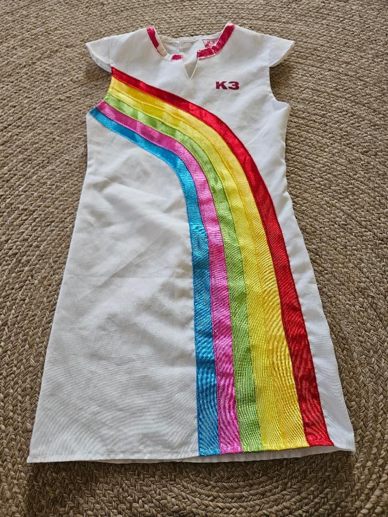 K3 jurkje, maat 98-116, Kinderen en Baby's, Carnavalskleding en Verkleedspullen, Ophalen of Verzenden, Zo goed als nieuw, 104 of kleiner