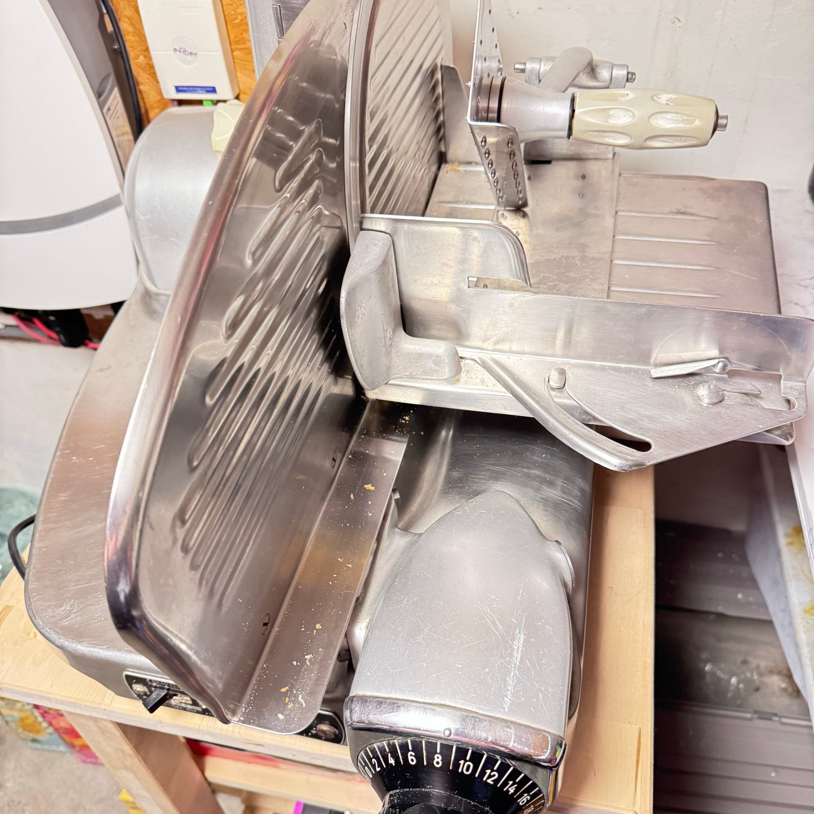 Berkel model 834 snijmachine - geheel nagekeken, Ophalen of Verzenden, Gebruikt