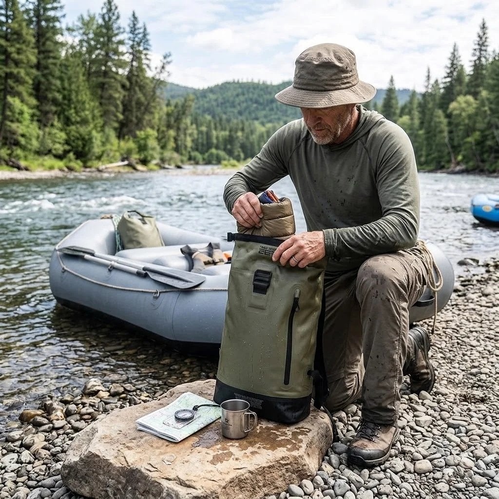Urban Creek Drybag 18L, waterdichte rugzak, Overige merken, Outdoorsportshop, TF2215, Nieuw