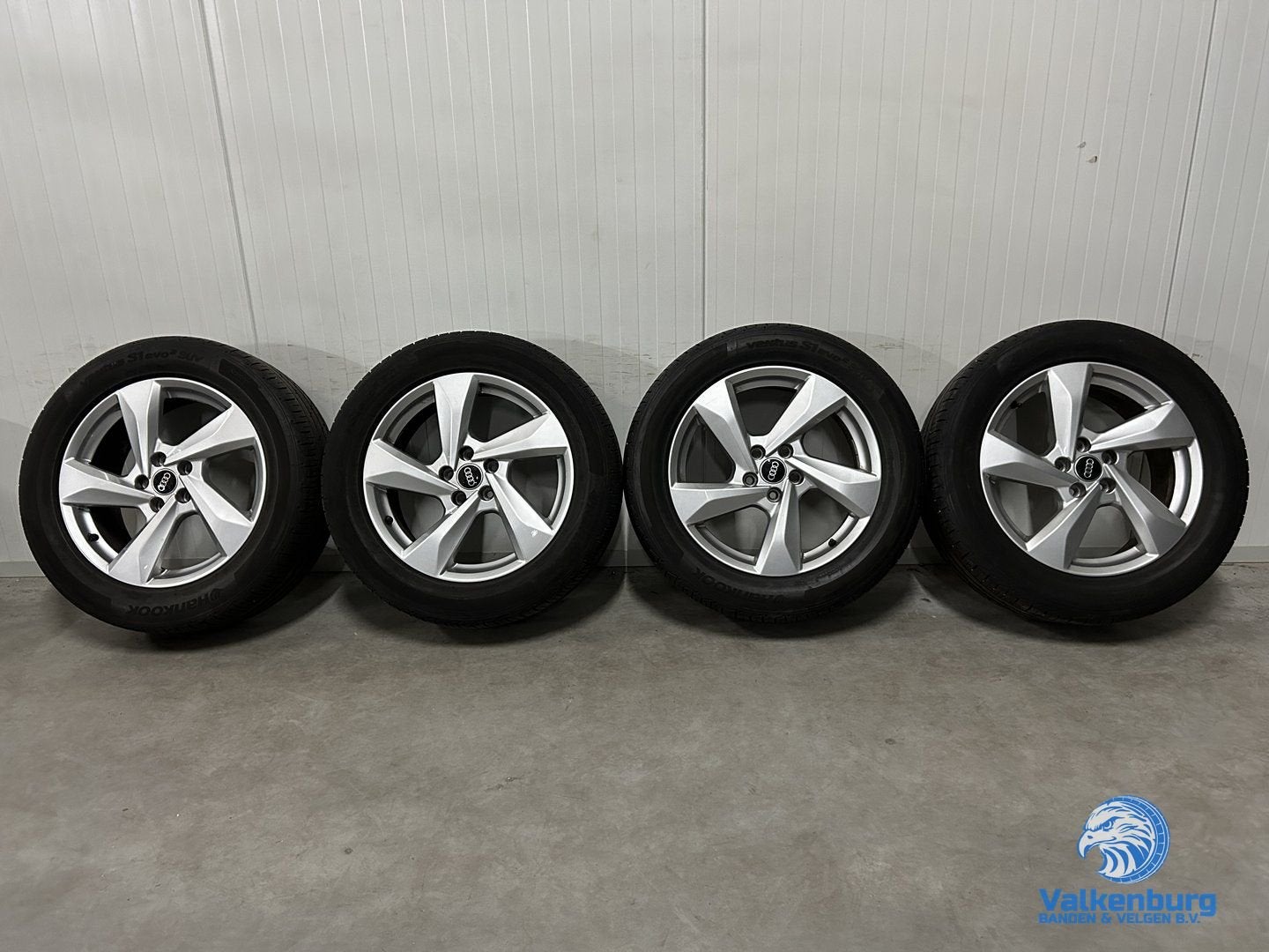 7mm! Originele Audi Q3 F3 83A 18 inch velgen 5x112 zomerband, 18 inch, Gebruikt, -, -