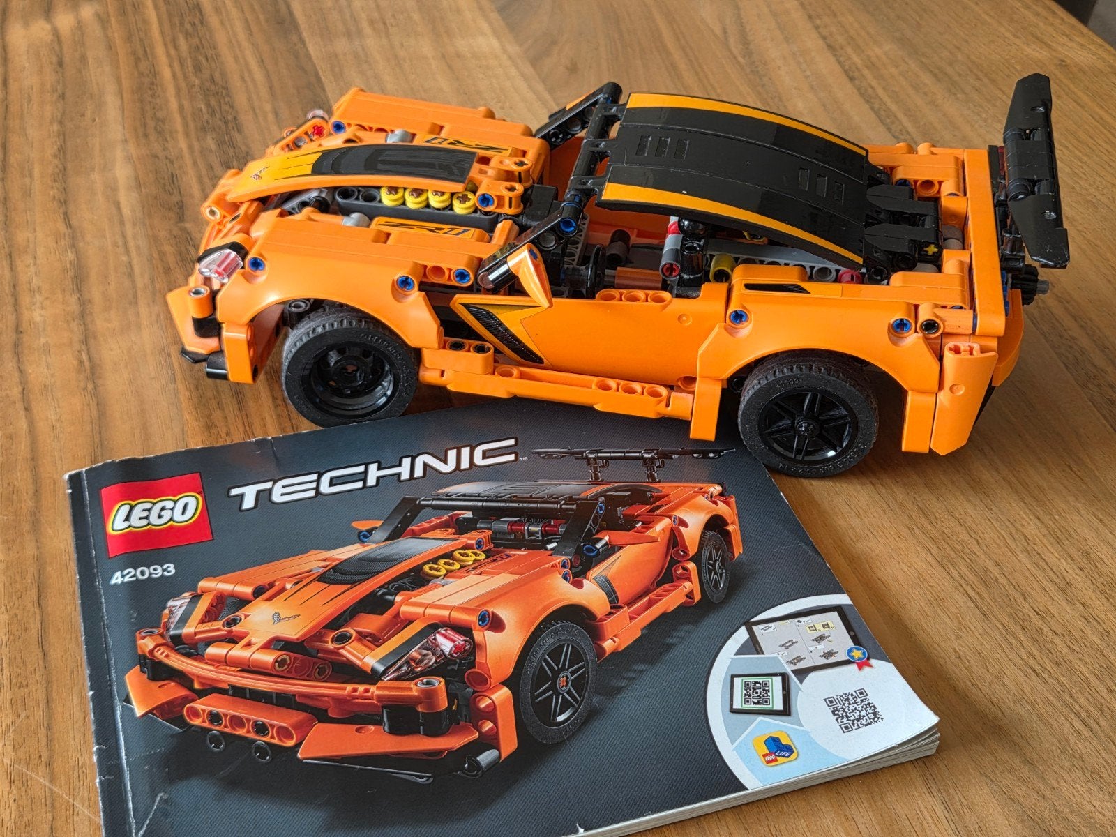 LEGO Technic Corvette ZR1 - 42093, Ophalen of Verzenden, Gebruikt, Overige merken