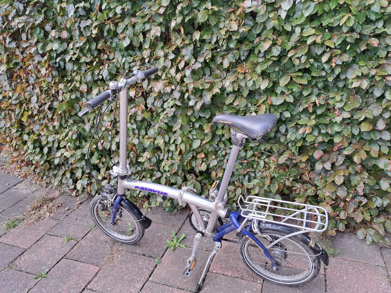 Batavus Vice Versa Aluminium Vouwfiets -(vintage) Compact en, Fietsen en Brommers, Ophalen, 20 inch of meer, Gebruikt, Versnellingen