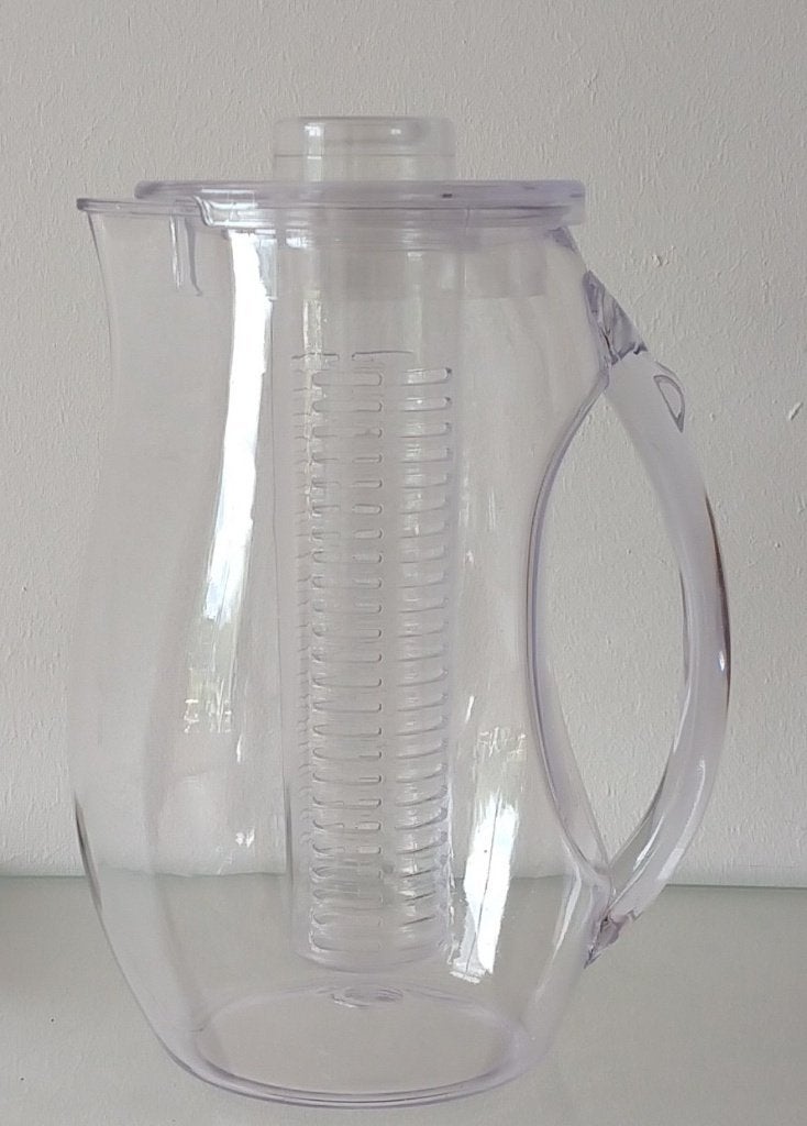 grote fruit infuser kan acryl, volgnr 28, Overige typen, Ophalen of Verzenden, Zo goed als nieuw, Overige materialen