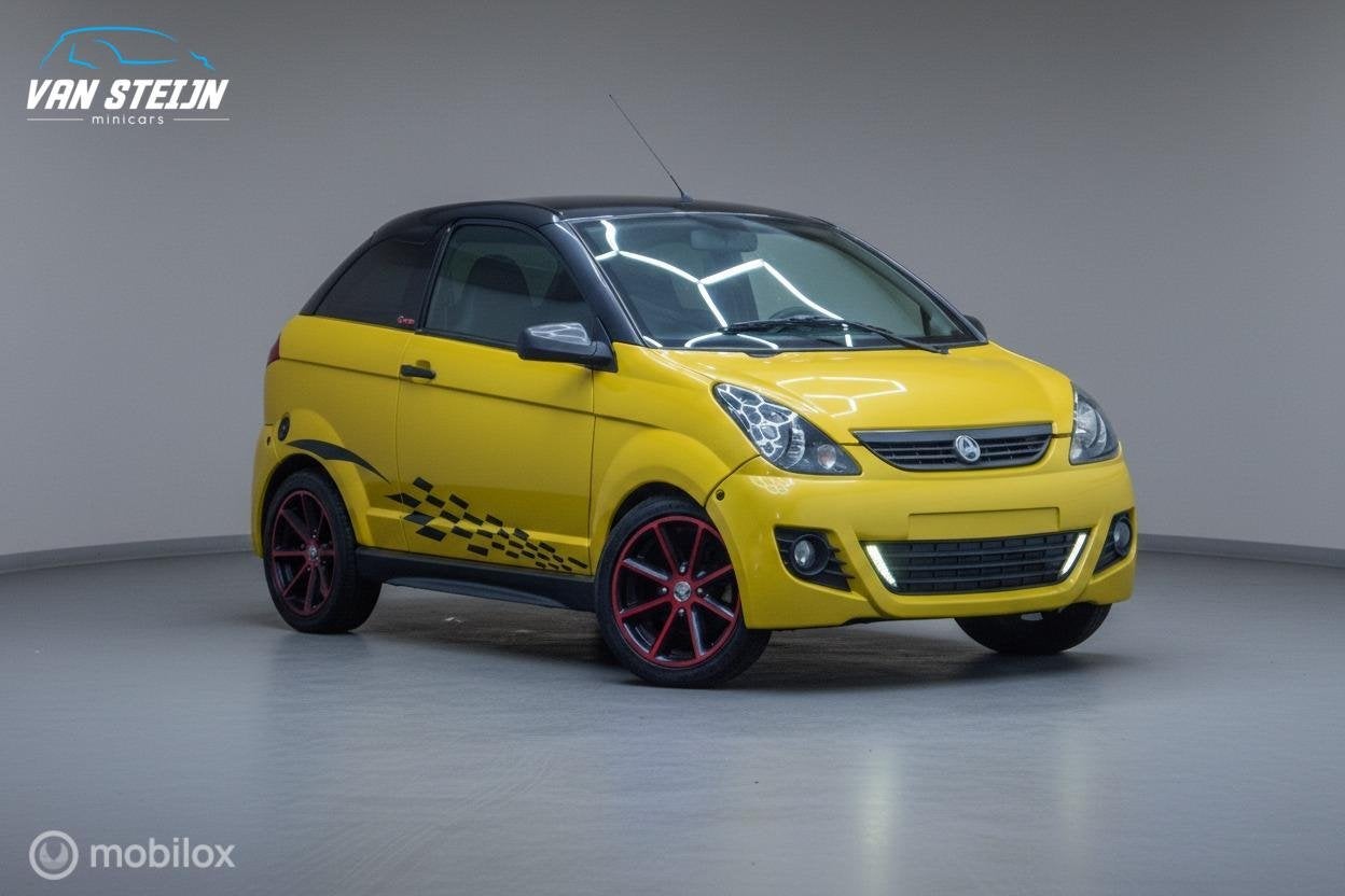 Aixam Brommobiel Coupé GTi Geel | Nieuw Staat | 33dkm, Gebruikt, Overige merken