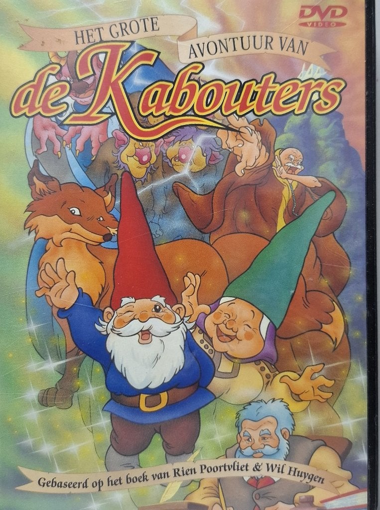 Het Grote Avontuur van de Kabouters DVD - Krasvrij, Animatie, Alle leeftijden, Zo goed als nieuw, Film
