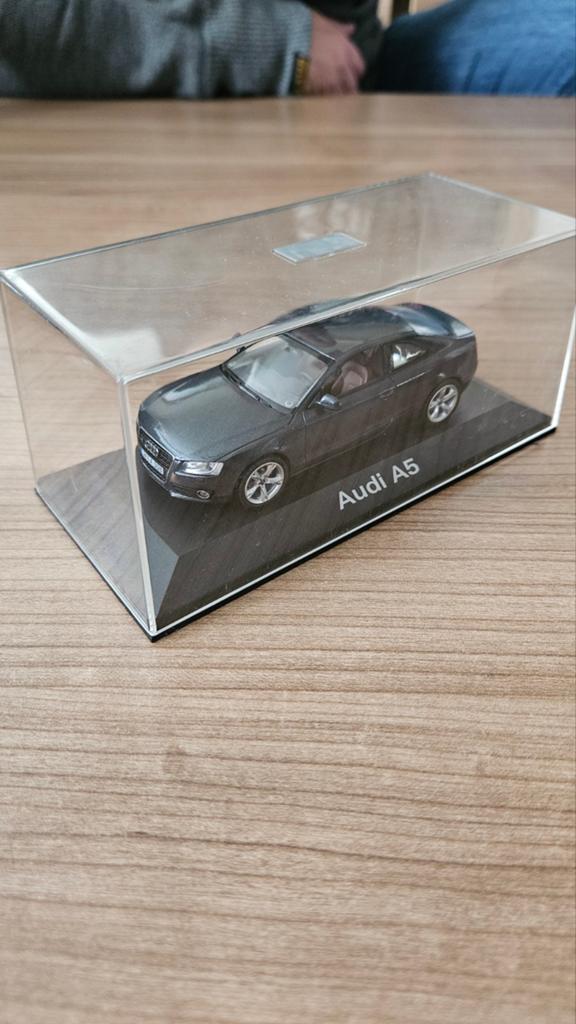 Audi a5 schuco schaalmodel zwart, Ophalen of Verzenden, Auto