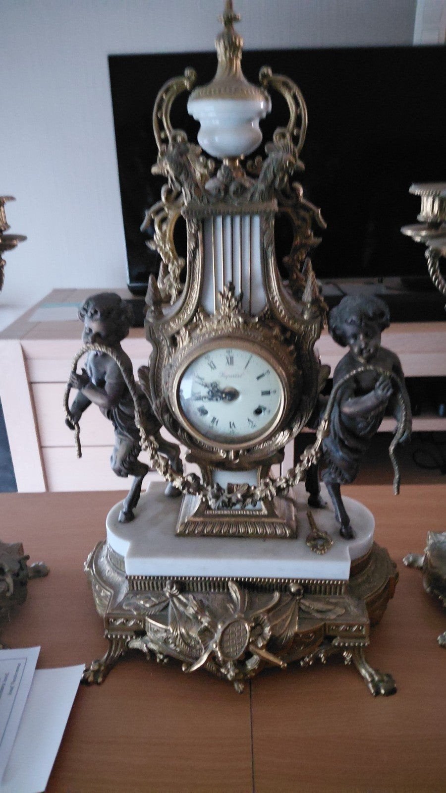 zeer mooie Pendule, Antiek en Kunst, Antiek | Klokken, Ophalen