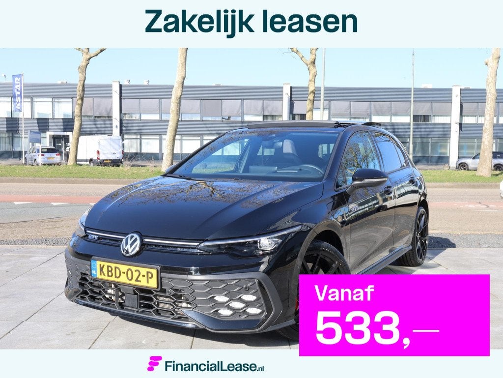 Volkswagen Golf GTE 1.5 272PK | Panodak | Head-up | 19" | Ke, Stof, 4 cilinders, Plug-in hybride, 1700 kg