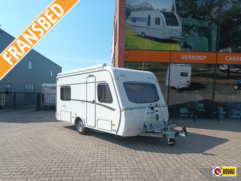 Eriba Nova Light 465, Schokbreker, Bedrijf, Treinzit, Tot en met 3
