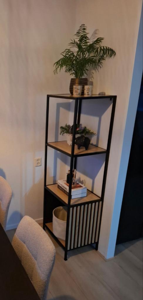 Mooie open vakkenkast, Huis en Inrichting, Ophalen, Zo goed als nieuw, Minder dan 150 cm, 150 tot 200 cm
