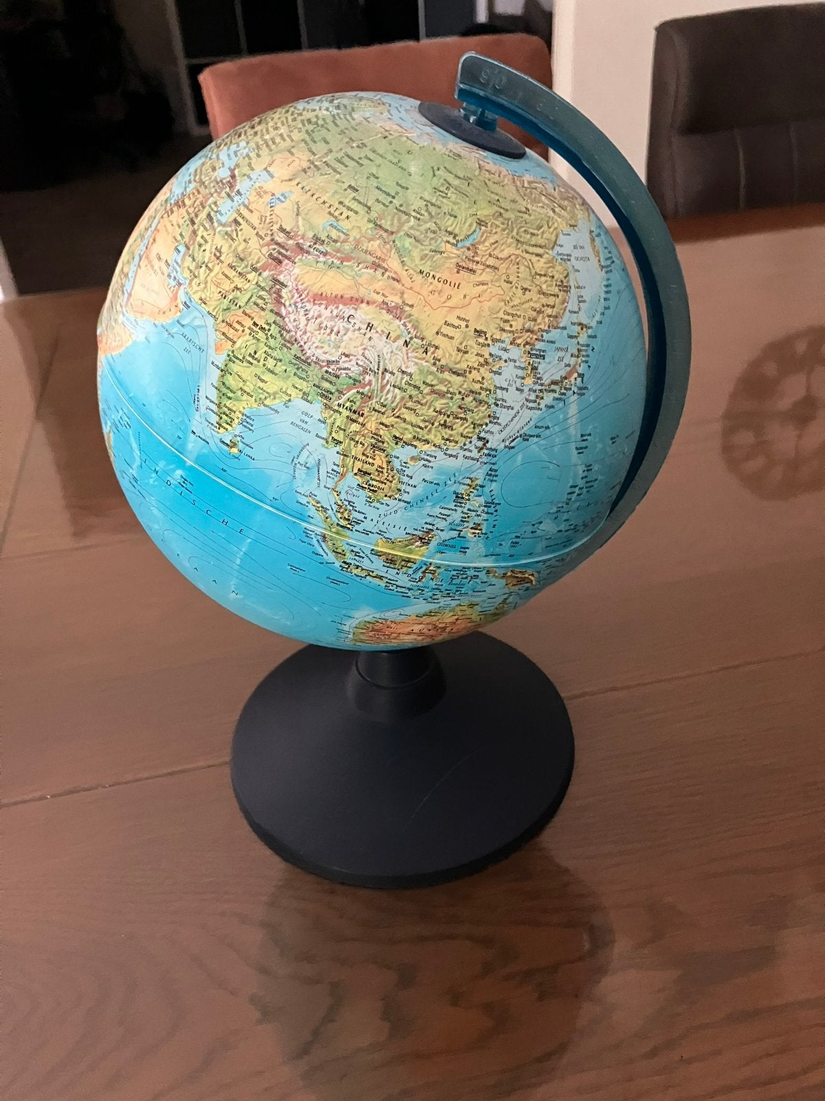 Wereldbol globe, Ophalen, Gebruikt