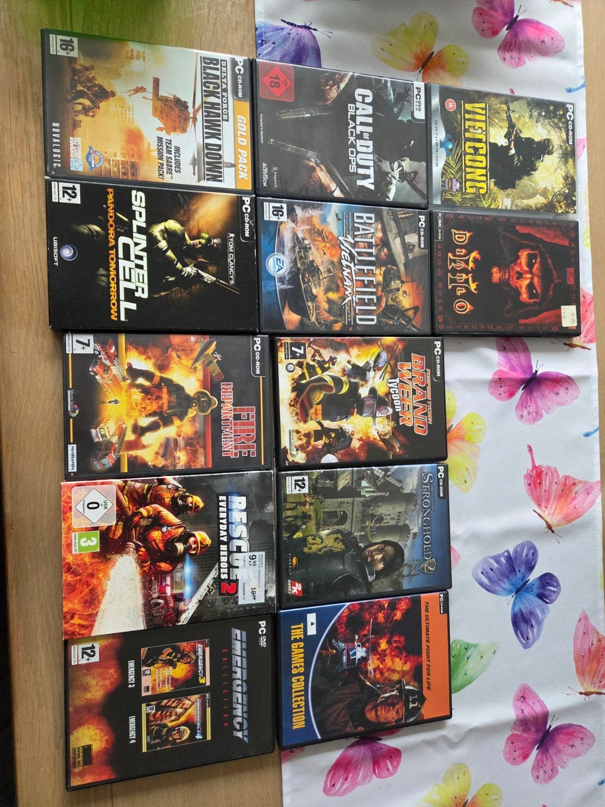 PC games bundel: Call of Duty, Rescue 2, Emergency en meer, Spelcomputers en Games, Online, Gebruikt, Vanaf 18 jaar, Shooter