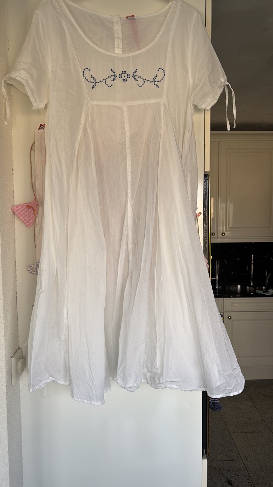 Ewa i Walla XL, Kleding | Dames, Jurken, Verzenden, Wit, Maat 46/48 (XL) of groter, Zo goed als nieuw