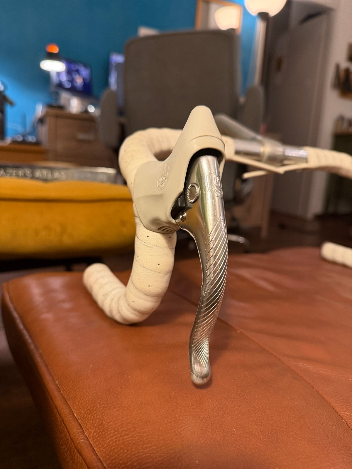 Campagnolo C Record Remhendels vintage racefiets, Overige materialen, Overige typen, Ophalen of Verzenden, Zo goed als nieuw