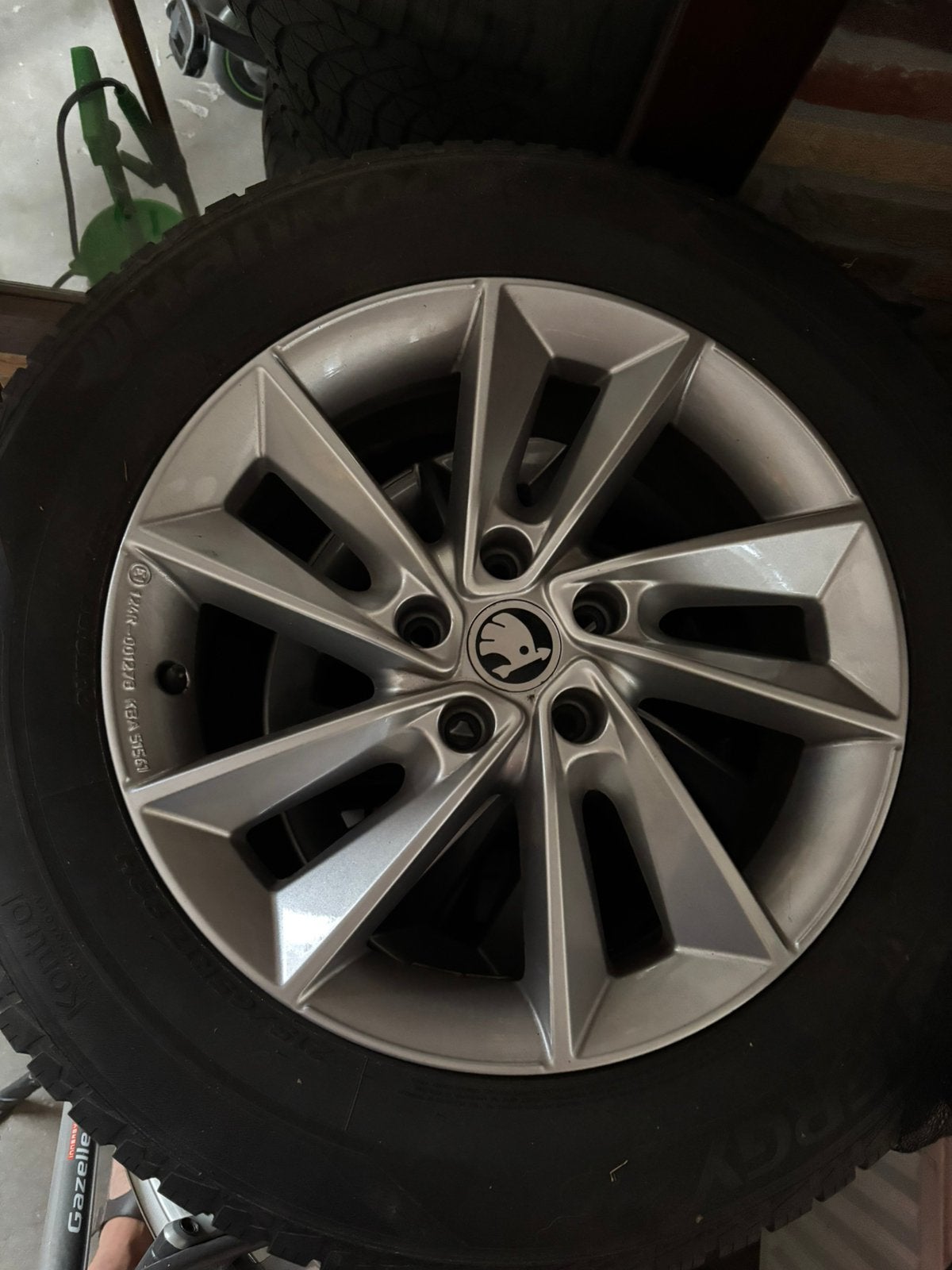 Skoda Kodiaq velgen all season, Ophalen