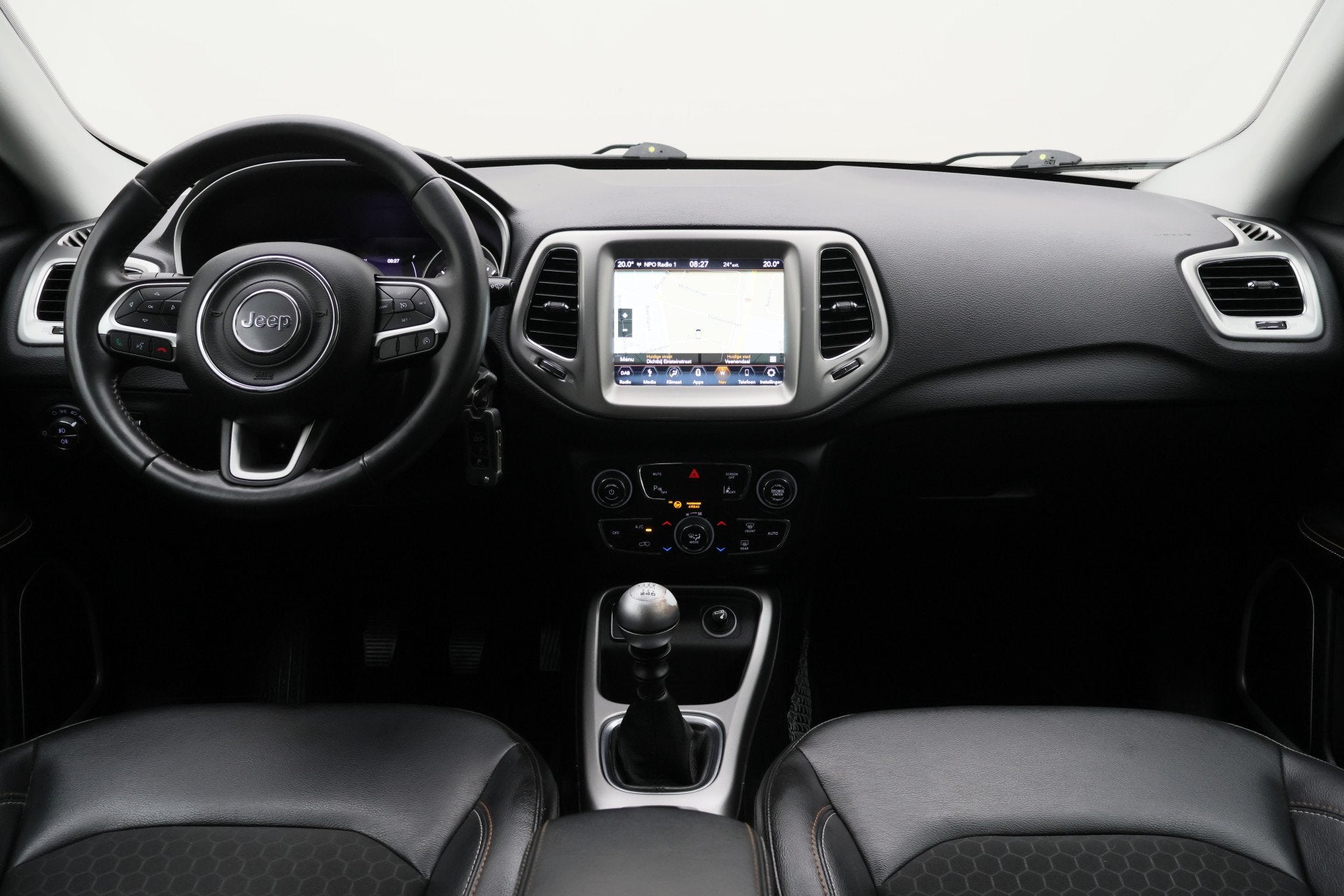 Jeep Compass 1.4 MultiAir Longitude Leder/Stof, Apple Carpla, Auto's, Jeep, Voorwielaandrijving, 450 kg, Gebruikt, 4 cilinders