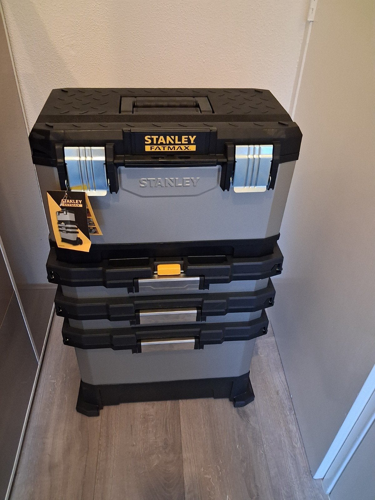 Stanley FatMax Gereedschapskist op Wielen - Modulair, Doe-het-zelf en Verbouw, Gereedschapskisten, Ophalen of Verzenden