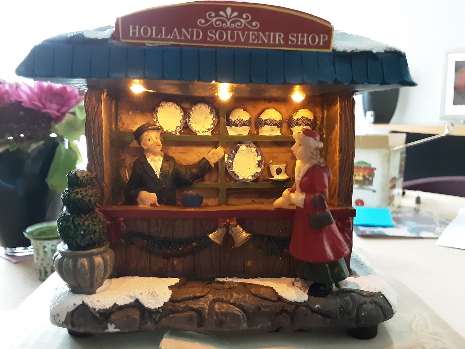 Typisch Hollands Oudhollandse souvenirkraam kerstdorp, Ophalen of Verzenden