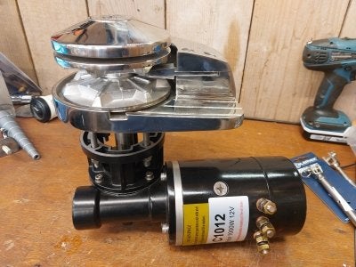 Ankerlier 12V 1000W (ketting 8 mm)