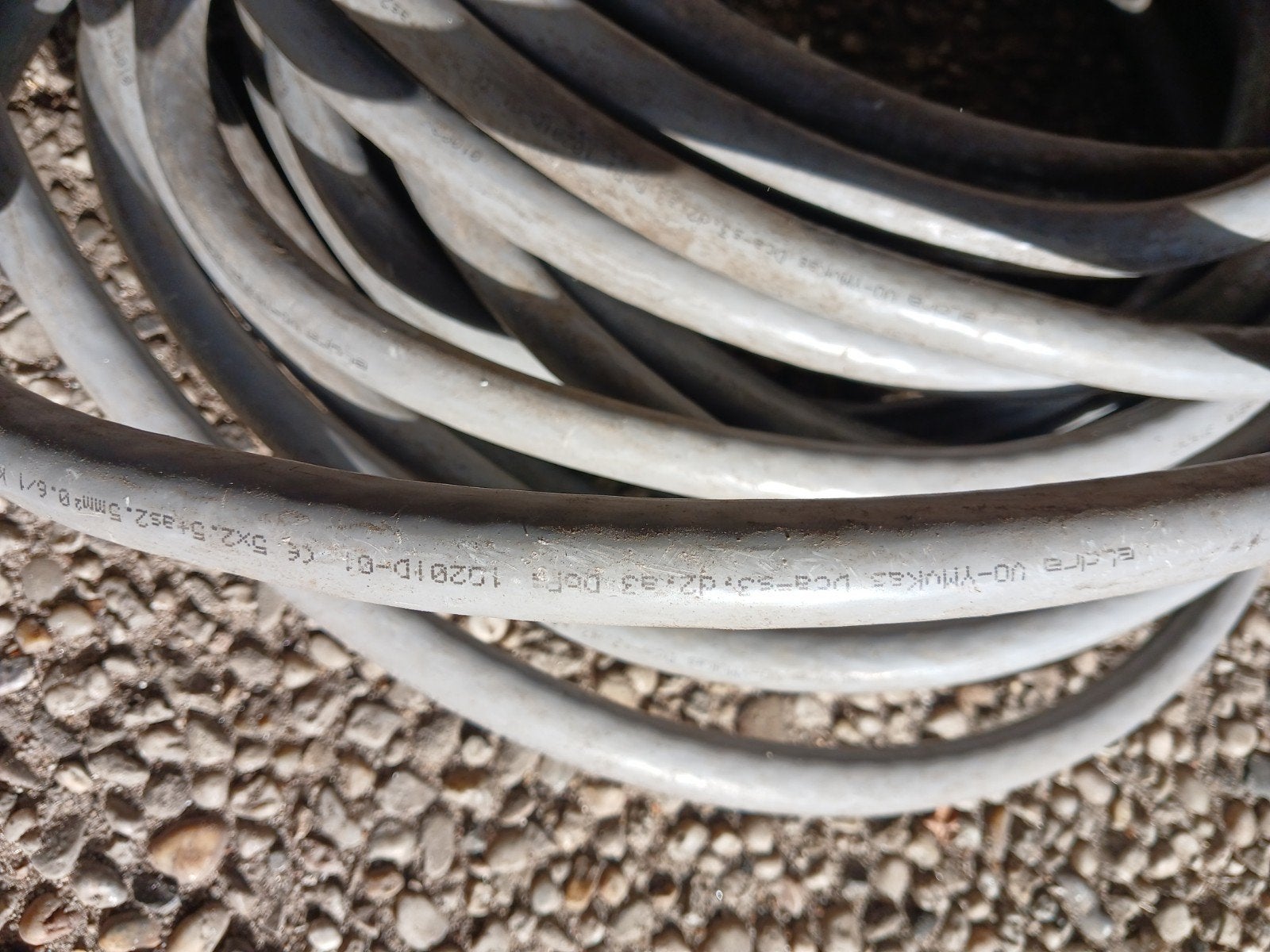 20m Grondkabel 5x2.5mm2, Ophalen of Verzenden, Nieuw, Kabel of Snoer