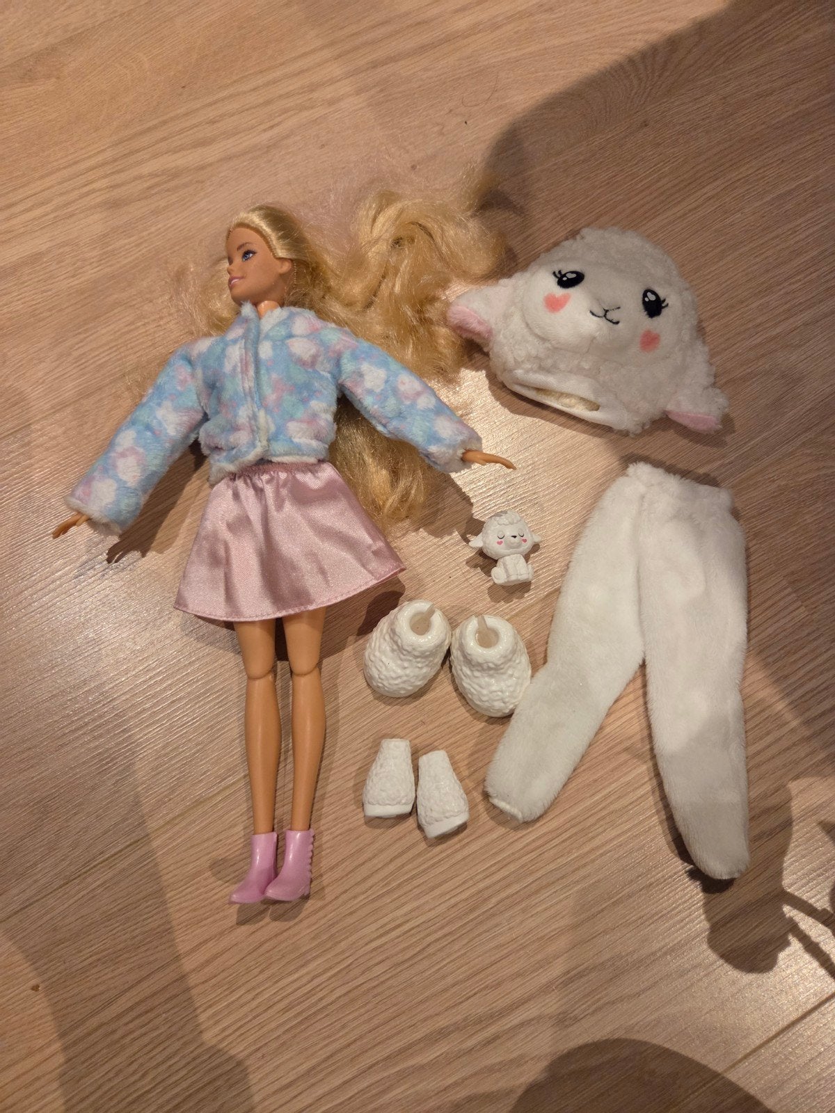 Barbie Cutie Reveal pop schaap, Ophalen of Verzenden, Zo goed als nieuw, Barbie
