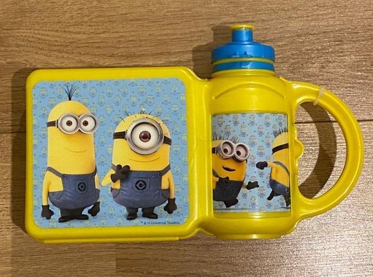 Minions broodtrommel en drinkbeker nieuw, Ophalen, Nieuw