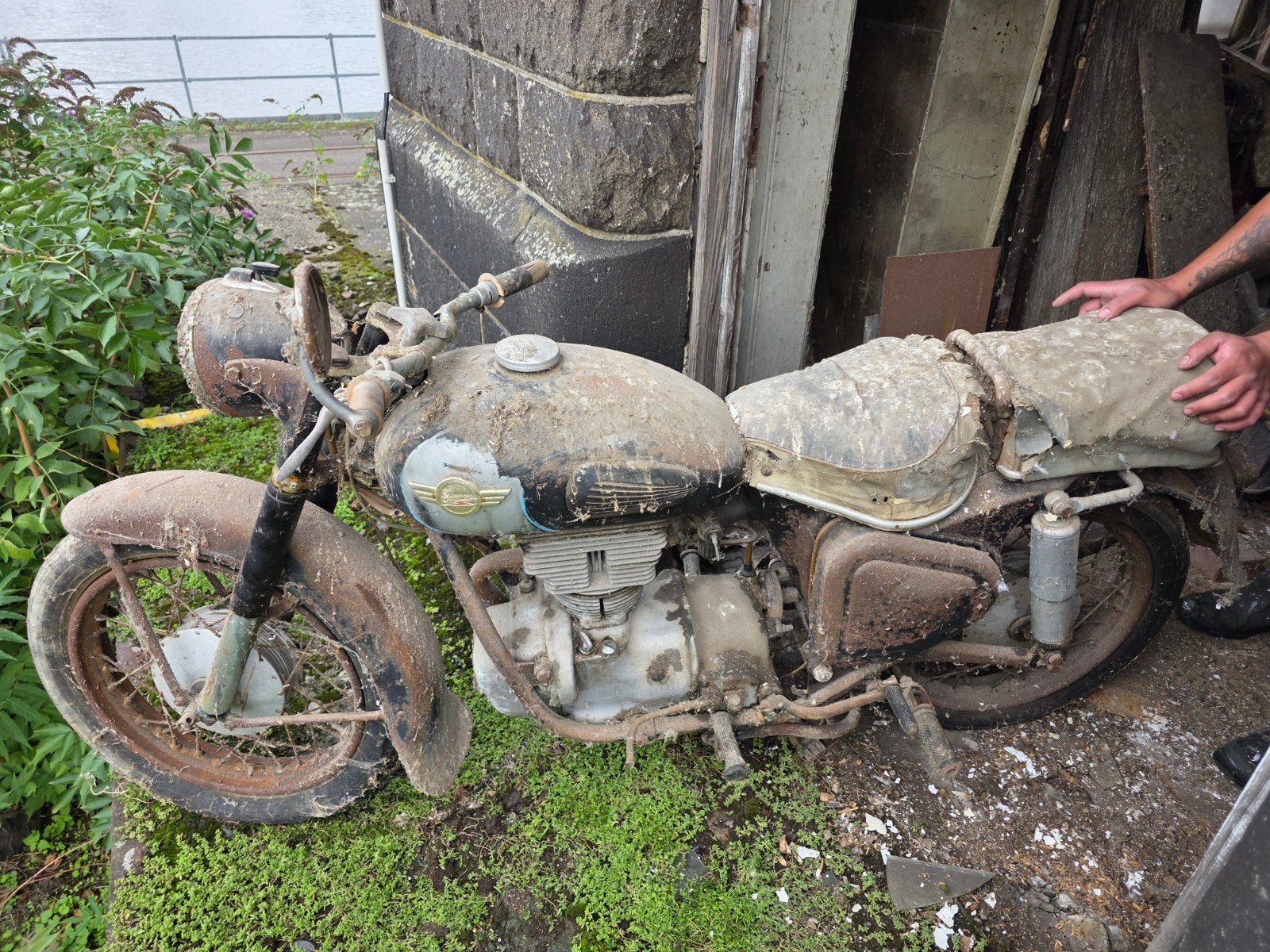 simson AWO 425 S, Ophalen