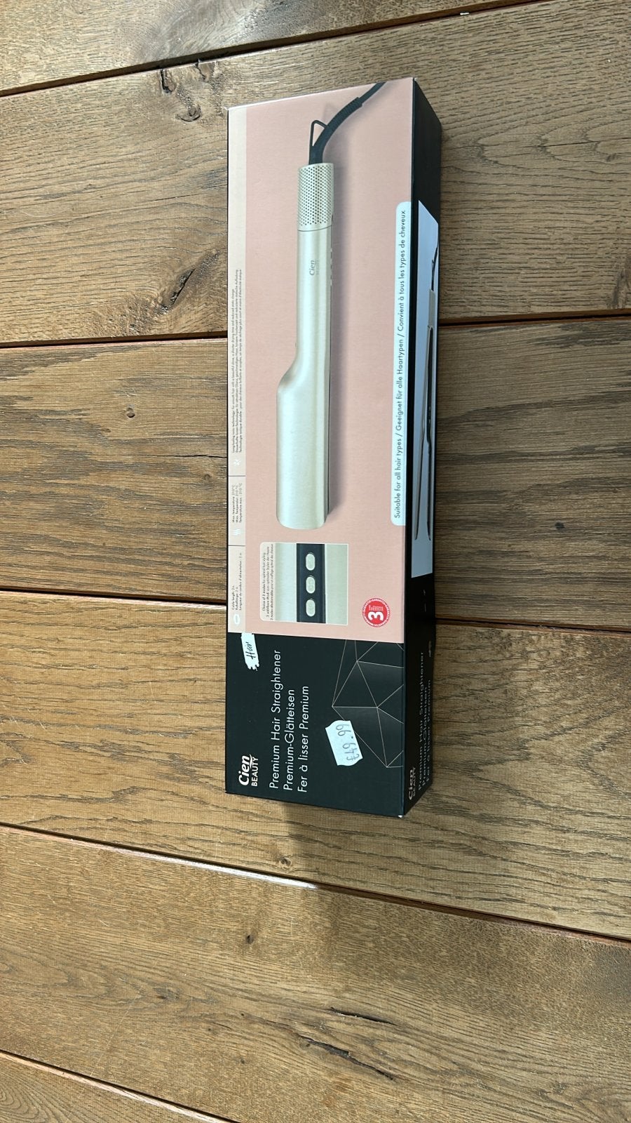 Nieuw in de verpakking Cien Beauty 2-in-1 Stijltang, Ophalen of Verzenden, Nieuw, Haarverzorging