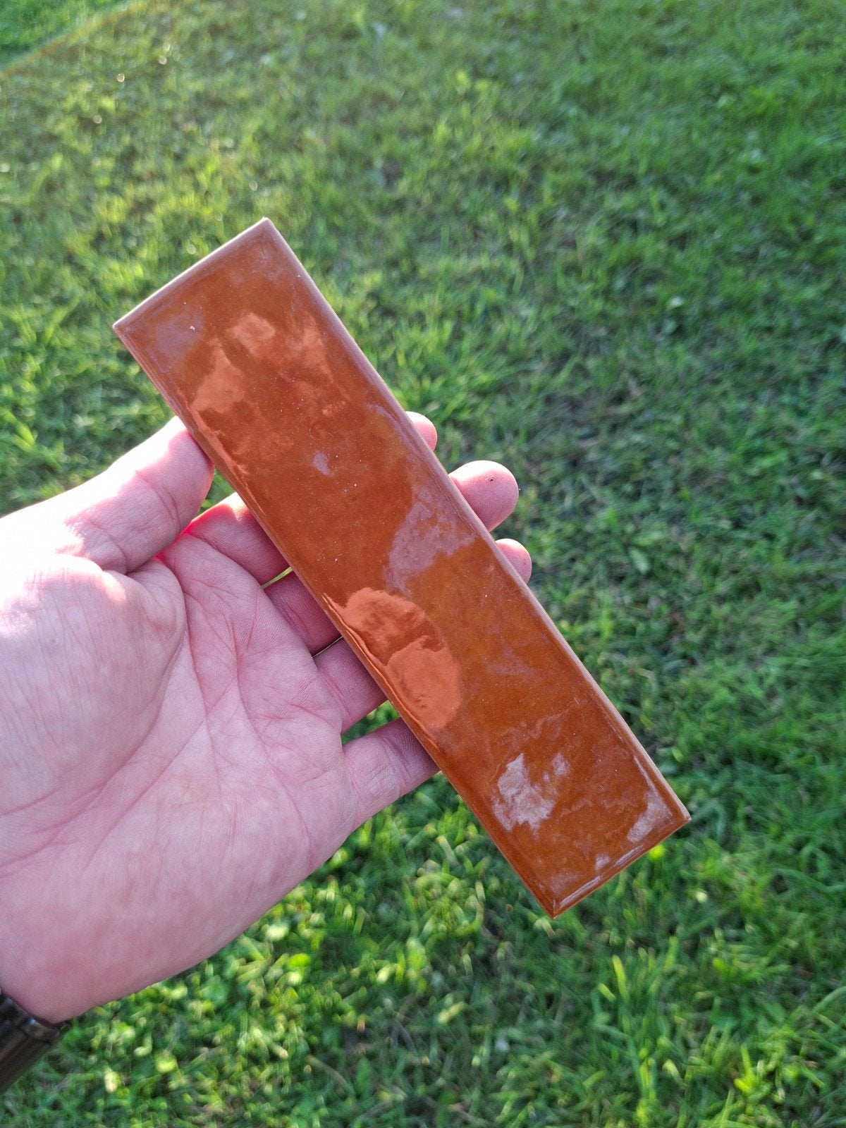 ZELIJ SPECIAL Naranja Difuminado tegels 5x20 cm, Doe-het-zelf en Verbouw, Ophalen, Nieuw, Minder dan 20 cm, 20 tot 40 cm
