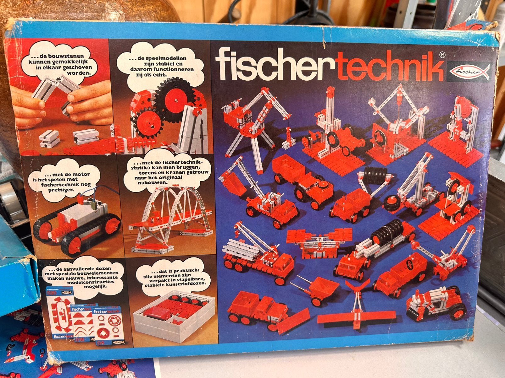 Fischer. Techniek, Ophalen