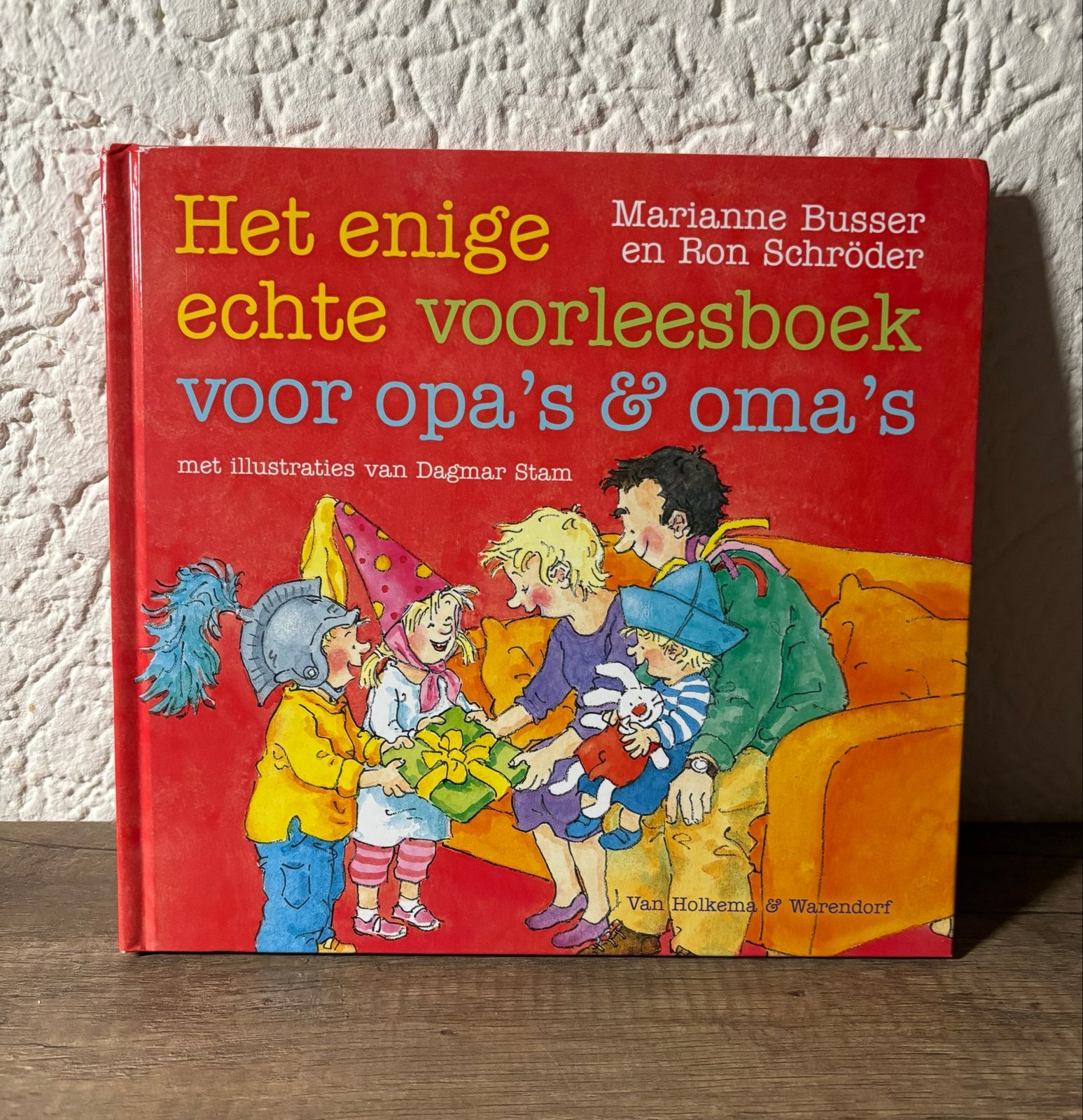 Het enige echte voorleesboek voor opa's & oma's, Fictie algemeen, Jongen of Meisje, Ophalen of Verzenden, Zo goed als nieuw