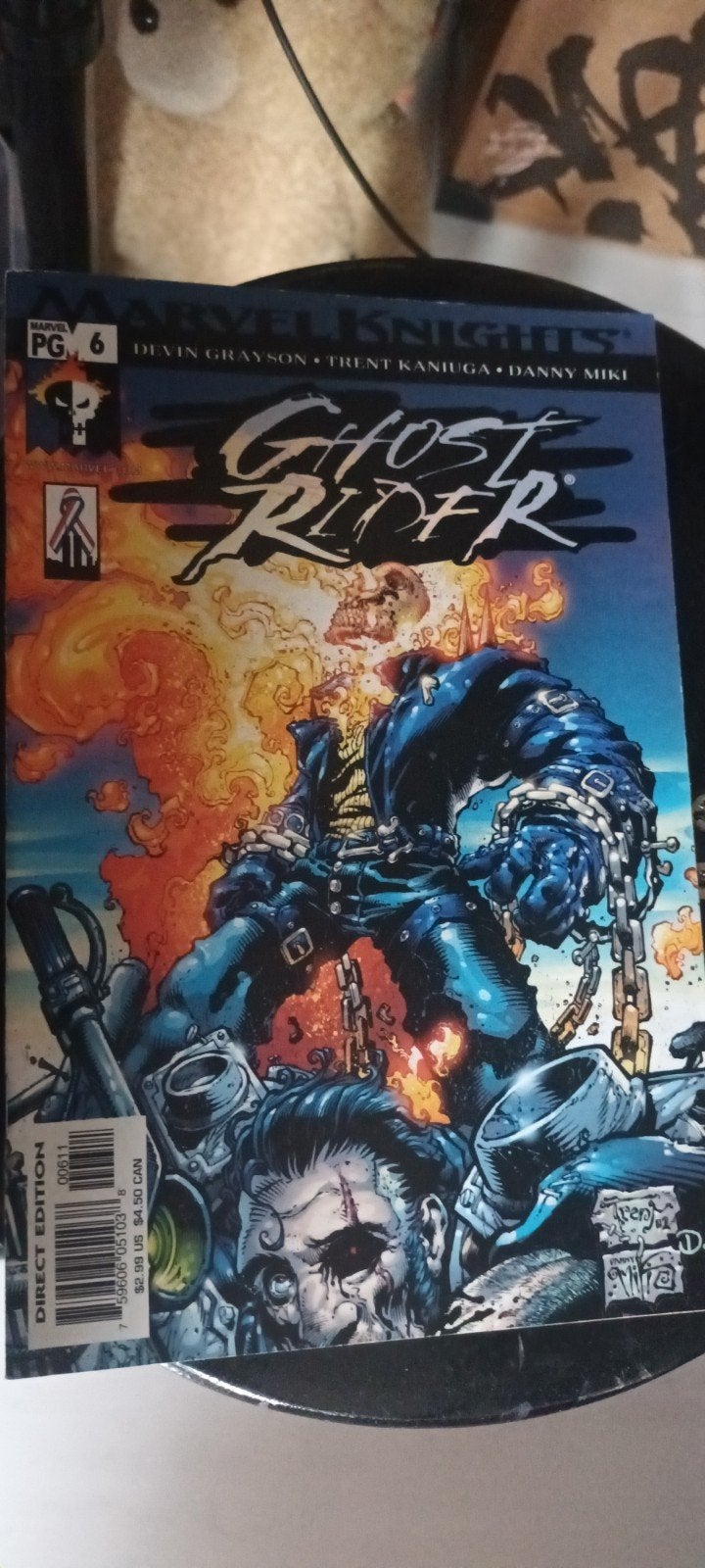 marvel ghostrider comics. nr6, Gelezen, Amerika, Marvel Comics, Ophalen of Verzenden
