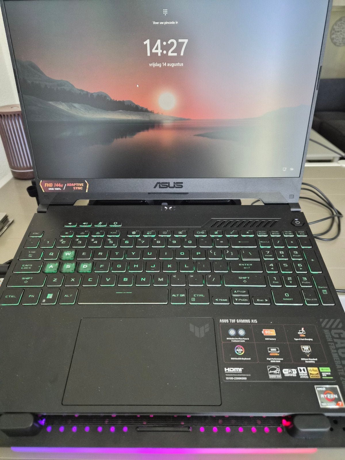 ASUS TUF A15 GAMING |RTX 4060| 2025, Ophalen, Zo goed als nieuw, Gaming, SSD