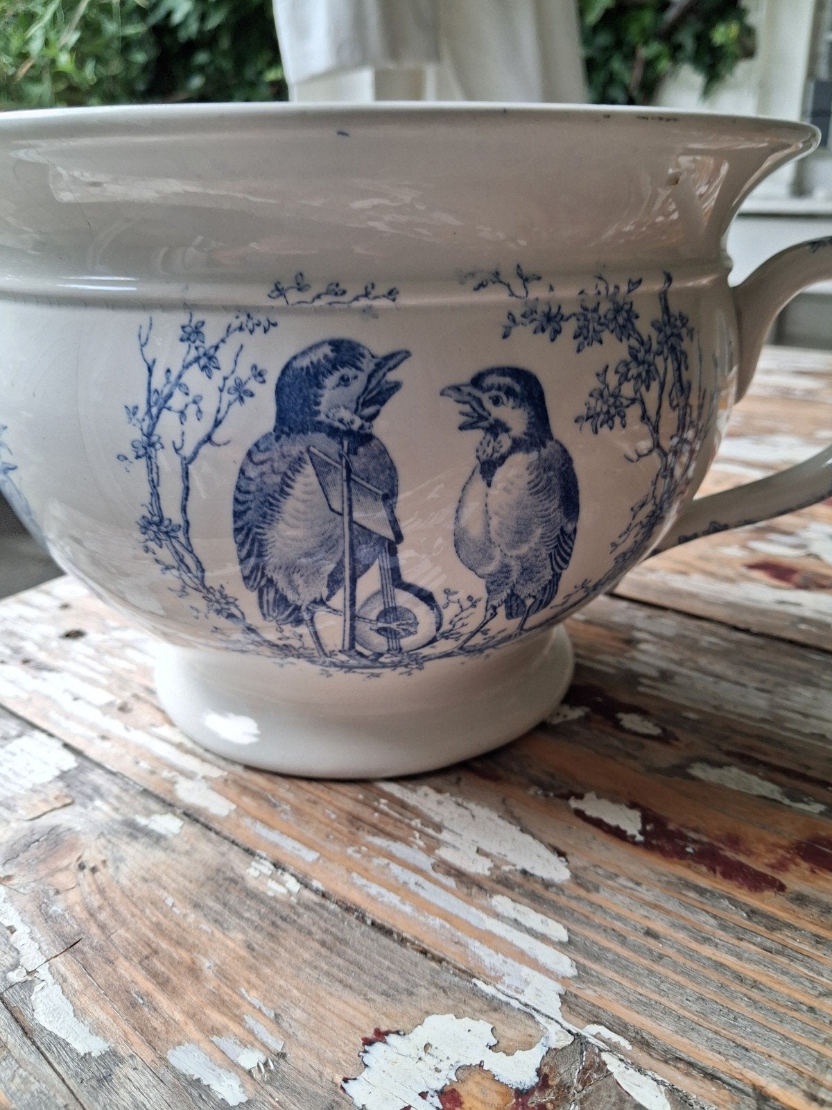 pispot  po oiseaux societe ceramique, Ophalen