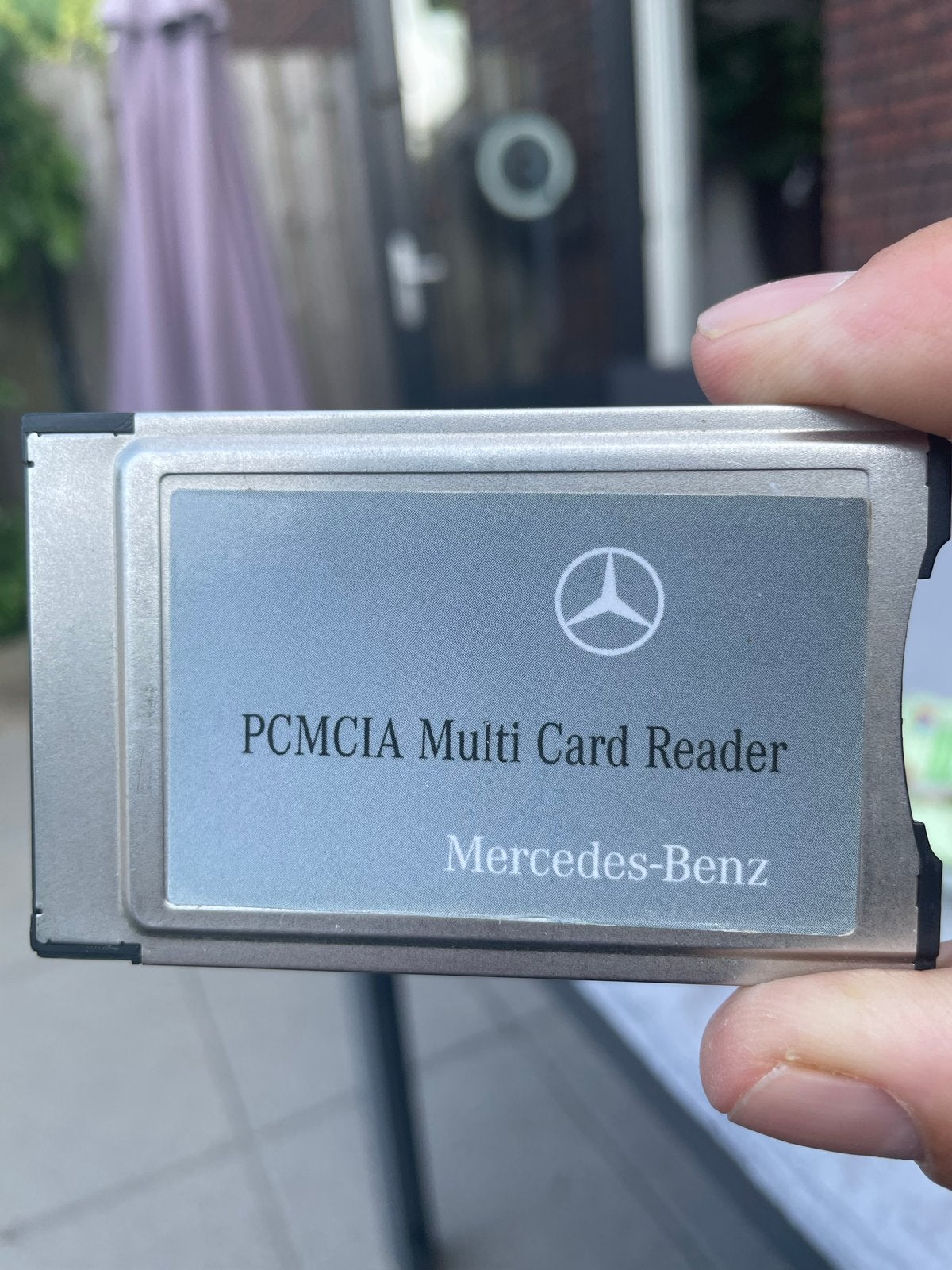 Mercedes-Benz PCMCIA Multi Card Reader, Ophalen, Gebruikt