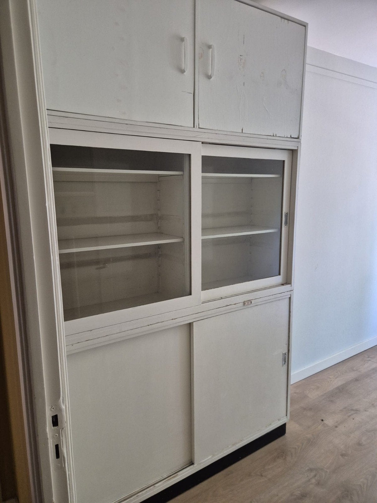 Boeken of vitrine kast, Huis en Inrichting, Kasten | Vitrinekasten, Ophalen, Gebruikt, 200 cm of meer, 50 tot 100 cm