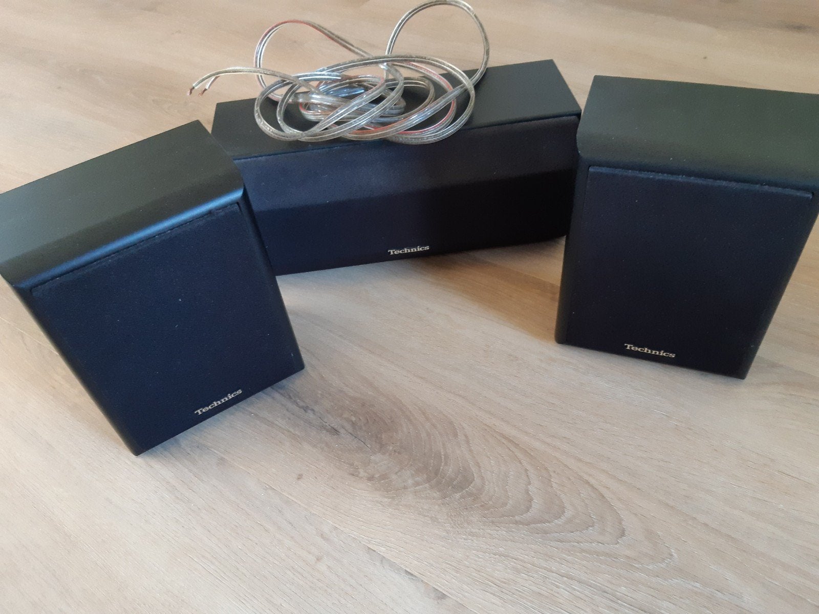 Boxen en center speaker Technics, Ophalen of Verzenden, Gebruikt