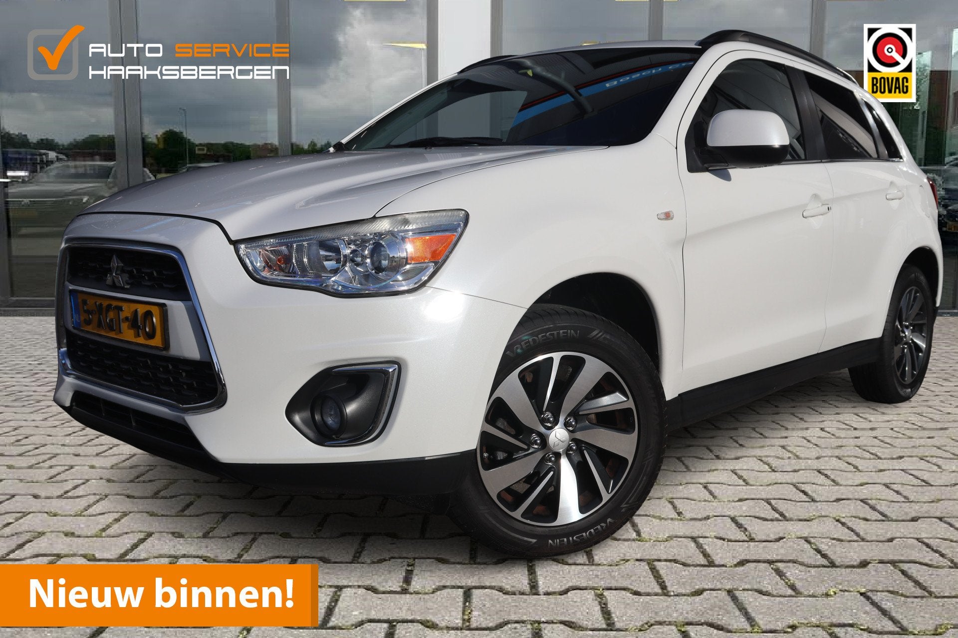 Mitsubishi ASX 1.6 Cleartec Invite+ | Trekhaak | 17 Inch | K, Auto's, Voorwielaandrijving, Euro 5, Stof, Gebruikt
