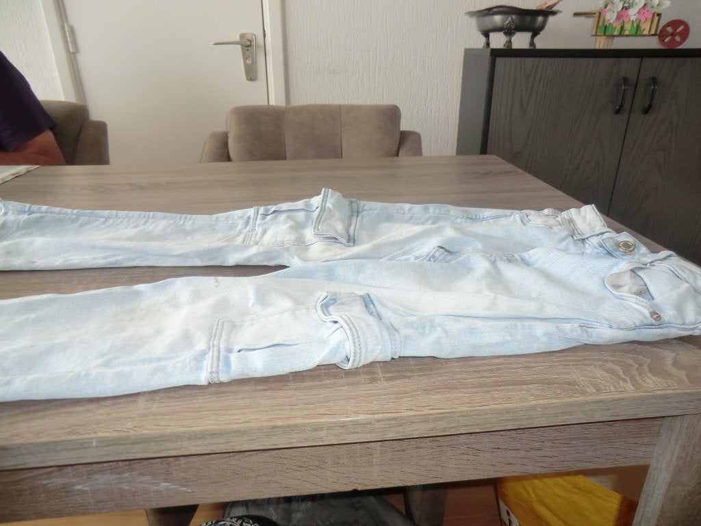 SPIJKERBROEK, Kinderen en Baby's, Broek, Jongen of Meisje, Ophalen of Verzenden, Zo goed als nieuw