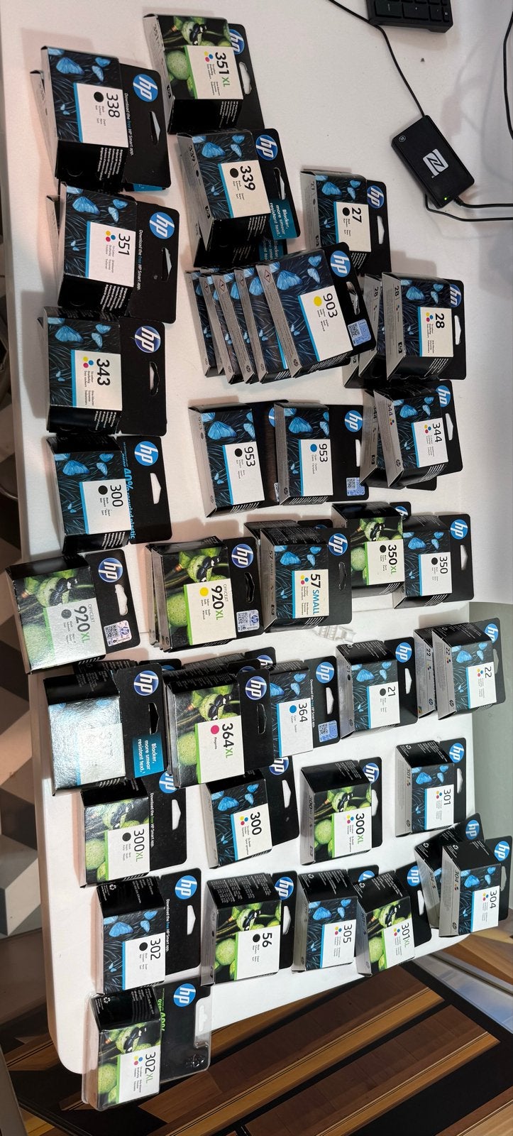 Grote partij HP inktcartridges - PASOP OVERDATUM, Computers en Software, Printerbenodigdheden, Ophalen of Verzenden, Nieuw, Cartridge