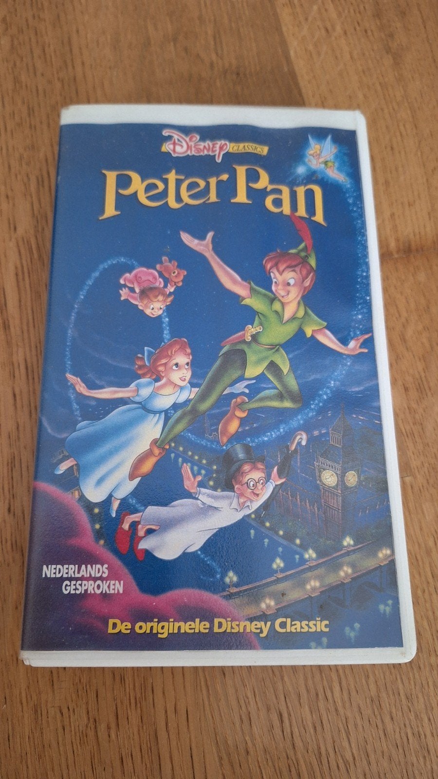 Peter Pan VHS - De originele Disney Classic (Nederlands), Gebruikt, Alle leeftijden, Kinderfilm, VHS