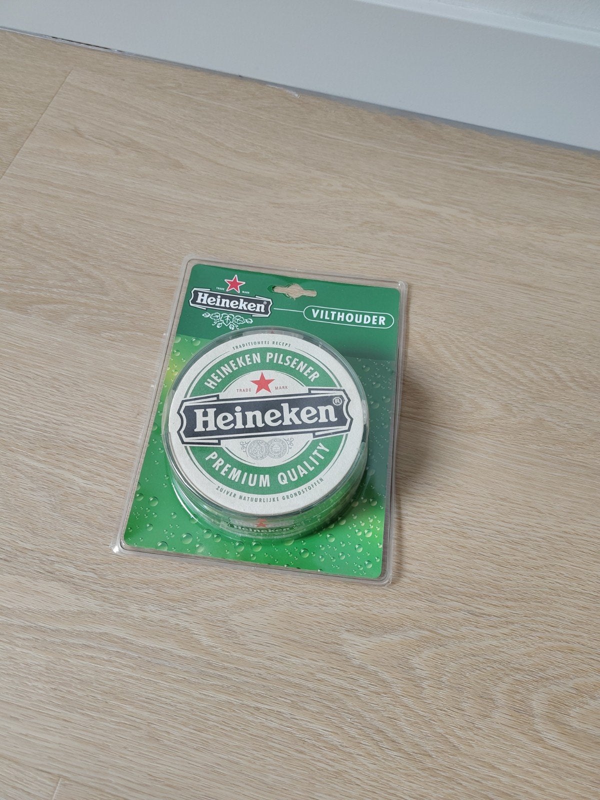Heineken Viltjeshouder - Nieuw in verpakking, Ophalen, Nieuw, Heineken